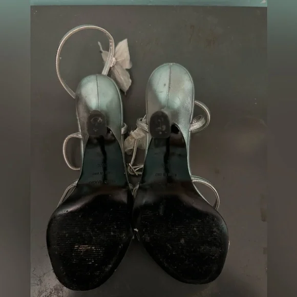 (SOLD) Dolce and Gabanna  butterfly heels (vintage-as seen on Mariah Carey) - Picture 8 of 10